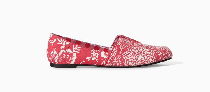 Zapatos estampados de Zara verano 2014 