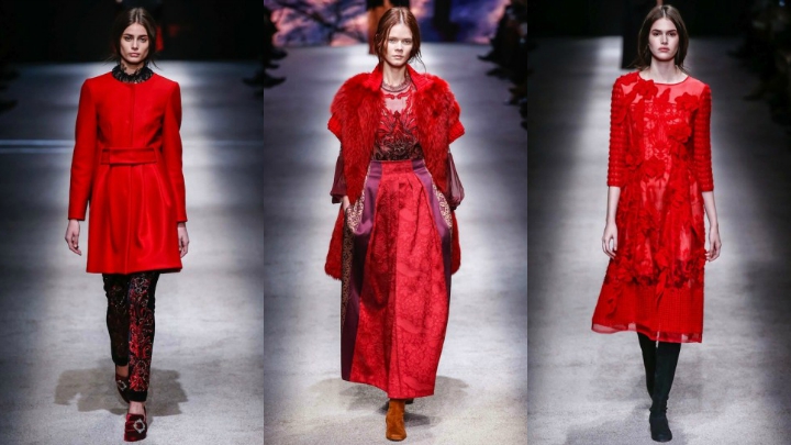 rojo Milan Fashion 2015